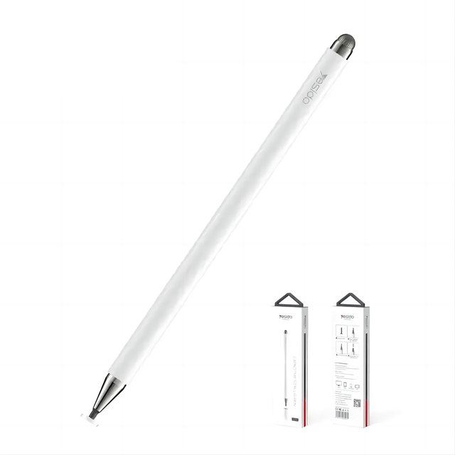 ST02 2 in 1 Capacitive Active Universal Tablet Smart Pressure Touch Stylus Pencil Pen for IP Android samsung Laptop