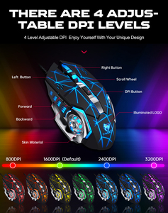 Set de Teclado de Una Mano TF950 al por Mayor, Cinco <span class=keywords><strong>Piezas</strong></span>: Teclado, Ratón, Alfombrilla de Ratón, Adaptador y Soporte para Teléfono para Jugar - Product Image 6