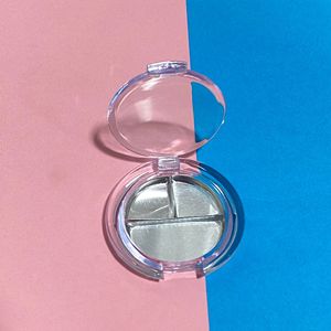 Eyeshadow Palette Plastic Portable Cosmetic Case 36.5mm For <b>Makeup</b> Sample Storage - Product Image 5