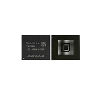 Diskon Besar IC Memori SDINBDA4-128G 64G 32G EMMC5.1, Chip Penyimpanan Flash BGA153 Ball Baru Asli Tersedia