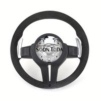 Setir M Sport Suede Serat Karbon LED untuk BMW F30 F10 E60 E46 F32 F36 X3 G01 G22 F87 M2 G22 G20 M240i G42 M4 X3 F25