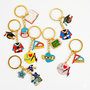 Llavero de Aleación Metálica de Alta Calidad, Venta al por Mayor, Diseño de Dibujos Animados Vintage, Personalizado con Logotipo Grabado - Product Image 4