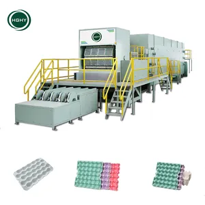 Chicken Egg Tray Pulp Packing Machine Carton Labeling Sealer Packaging Machine Pulp paper Egg Maple Machine