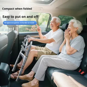 Aide les personnes âgées debout anti-renversement mobilité aides à la marche marcheur marcheur droit pour les personnes âgées - Product Image 4