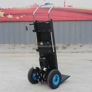 हाई फ्लोर कार्गो लोडिंग और अनलोडिंग सीढ़ी चढ़ने वाली वाहन सीढ़ी इलेक्ट्रिक परिवहन ट्रॉली - Product Image 5