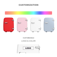 Mini réfrigérateur personnalisé 4 litres Portable Mini 2022 nouveau réfrigérateur étroit rétro pour voiture