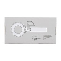 Recharge l'utilisation à domicile dermatoscope électrique analyseur de peau lampe de bois pour la détection de bactéries champignons loupe de lampe de bois faciale