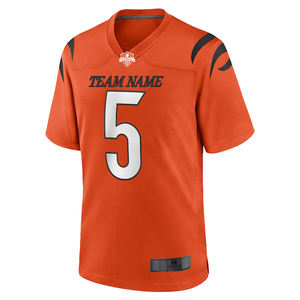 Free Design Private Label Service American Football Jersey Polyester Western Style American Football <strong>Shirt</strong> for Daily Casual Wear - Product Image 2