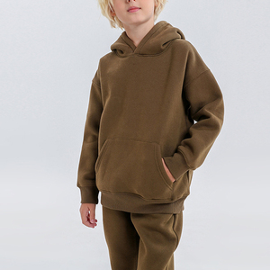 HEXJ012 <span class=keywords><strong>Felpa</strong></span> con Cappuccio Oversize alla Moda in Pile di Cotone per Ragazzi e Ragazze dai 4 ai 15 Anni con Logo Ricamato e Stampa in Rilievo - Product Image 6
