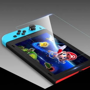 Vente flash - Protection d'écran en verre trempé transparent HD 9H 2.5D pour Nintendo Switch OLED Lite Switch - Product Image 3