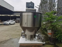 Raffineur continu laboratoire de raffinage vertical petite machine de broyeur à boulets de chocolat 500kg 100kg pour le chocolat