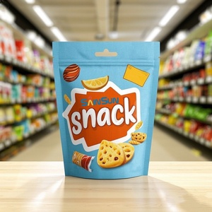 High Quality Aluminum Foil Snacks Packaging <b>Bags</b> for Milk Jelly Sushi Chewing Gum Canned Food - Product Image 6