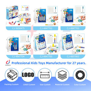 Chengji bricolage Graffiti <span class=keywords><strong>Kit</strong></span> pour enfants développement coloré <span class=keywords><strong>Montessori</strong></span> début éducatif créatif couleur <span class=keywords><strong>peinture</strong></span> stylo magique ensemble jouet - Product Image 4