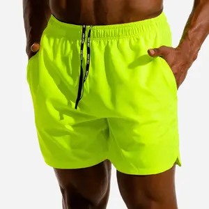 Atacado de academia roupa shorts para homens, malha, esportes, corrida, basquete, short masculino