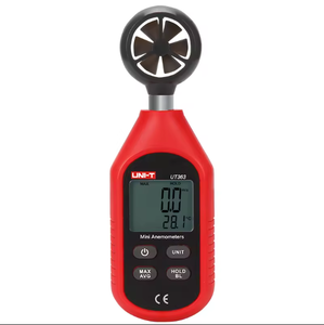 Anémomètre numérique miniature UNI-T UT363, mini-mesureur de vitesse du vent et de température - Product Image 1