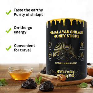 สติกเกอร์น้ำผึ้ง shilajit สำหรับผู้ชายฉลากตามสั่ง - Product Image 5