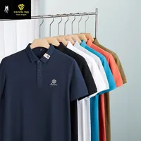 Chemise à manches courtes pour homme Paisenlong, été, 100% coton, unie, décontractée, respirante, lavable en machine