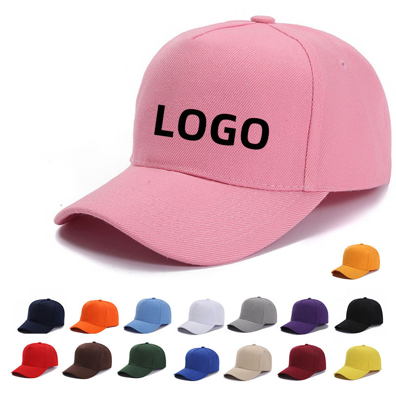 Promotional Custom Baseball Caps Custom Embroidery Logo Unisex Baseball ...