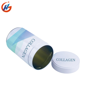 Envase Metálico Hermético para Suplementos de Colágeno y Vitaminas, Lata de Suplemento Nutricional, Envase Metálico de Grado Alimenticio de Fábrica - Product Image 3