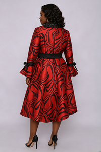 Vestido Elegante de Marca de Lujo para Mujer, Talla Grande, Estilo Africano, para Iglesia - Product Image 3