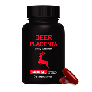 OEM Terbaik Selandia Baru Kustom Deer Placenta Softgel Kapsul Anti Penuaan Pemutih Kulit - Product Image 5