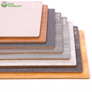 Tablero de fibra MDF de alta densidad con chapa de melamina de grano de madera ahumada Tablero sin pintura de álamo de densidad media de 3mm - Product Image 2