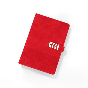 High Quality Emboss Logo A5 With Straps Pen Cases Journal Diary Notebook Hard Cover Printed Logo <b>Note</b> <b>Book</b> PU Leather Notebook - Product Image 4