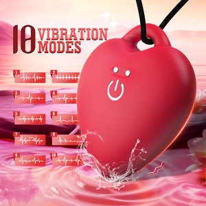 Fernbedienung Red Heart Halskette mit mehreren Funktionen Mastur batoren Genre Worldwide Großer Markt für Neuheiten Produkte für Erwachsene - Product Image 4