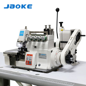 JKOKE JK-700-PL Overlock <b>Sewing</b> <b>Machine</b> Rear Puller-High-Speed Motor Iron/Plastic Construction for Manufacturing Plant <b>Home</b> Use - Product Image 2