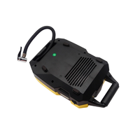 Compresseur d'air numérique intelligent sans fil portable haute efficacité 12V pour pneus de voiture avec moniteur de pression et câble d'alimentation de 2,8 mètres