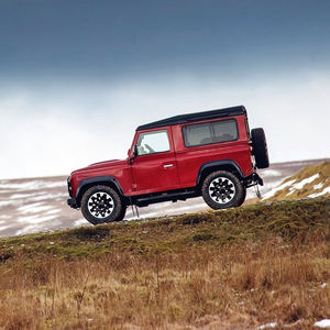 Jantes en alliage R18 5x165.1, 4 pièces, design multi-rayons, finition noire, sur mesure pour DeLand Rover Defender Allpys Fender 3 - Product Image 5