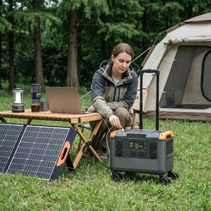 Estación de energía portátil de 3000W y 2688Wh para camping en la UE sin conexión a red eléctrica, energía para camping al aire libre. - Product Image 5