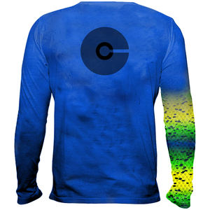 Cocoon Fishing Performance Camisa sublimada Diseño DE ARTE personalizado Tallas grandes MOQ bajo 100% Poliéster Transpirable Absorbe la humedad - Product Image 6