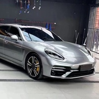 Kit de Carrocería Estilo Turbo S para Porsche Panamera 2009-2016, Actualización de 970 a 971 con Parachoques Delantero y Faros Nuevos