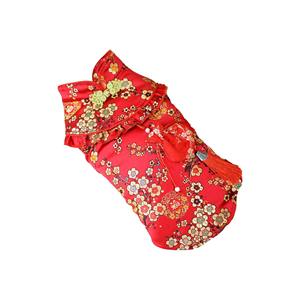 Novo Estilo Chinês Cheongsam para Cães Grandes, Roupa de Inverno Quente em Poliéster para Animais de Estimação - Product Image 5