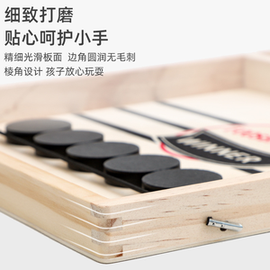 Ajedrez de catapulta de batalla de dos jugadores de madera, ejercicio de coordinación mano-ojo para niños y juego de mesa interactivo para padres e hijos - Product Image 5