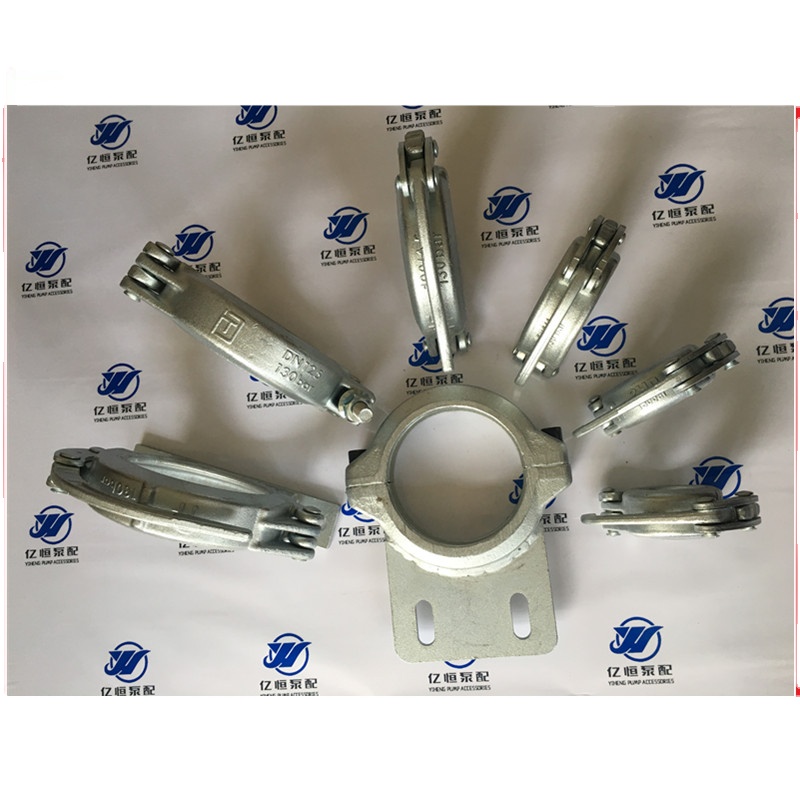 1.5" HD Cast Steel, Non-Adjustable Snap Clamp For Concrete Pump C15SD-AG