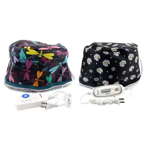Bonnet chauffant électrique pour cheveux, traitement thermique, chapeau de beauté SPA, soin nourrissant pour les cheveux, coiffage - Product Image 1