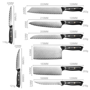 Xinda — ensemble de <span class=keywords><strong>couteaux</strong></span> de Chef japonais, 8 pièces, ligne royale suisse de qualité supérieure, cuchilo professionnel - Product Image 1