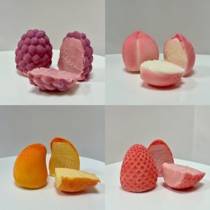 آيس كريم داكياوداو على شكل فاكهة، 180 جرام/قطعة، وجبة خفيفة، حلوى مجمدة بنكهة الحليب، مصاصة ثلج صغيرة - Product Image 6