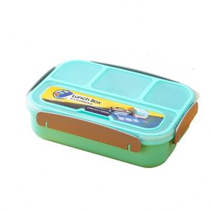Wholesale Salad Food Storage Container Adult Kids Chill Bento Lunch Box With 4 Compartment