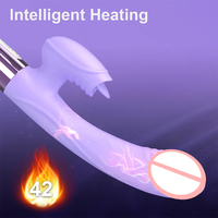 Jouets sexuels pour femmes, ensemble amusant et stimulant, 10 modes de massage clitoridien puissants, vibrateur lapin pour femmes et hommes, vibrateur dildo
