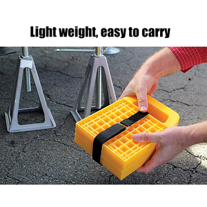 Stabilisateur de cale de roue de camion robuste RV cale de roue jaune orange pour camping-car de <span class=keywords><strong>remorque</strong></span> de voyage - Product Image 3