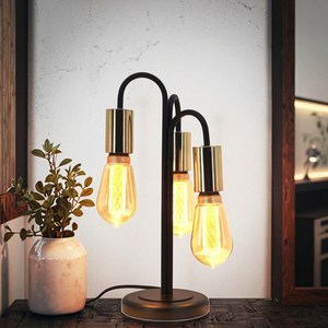 <span class=keywords><strong>Marrakech</strong></span> ฐานแจกันโลหะ LED ก้นสวิตช์แบบ USB โคมไฟตั้งโต๊ะสไตล์โมร็อกโกหลากสีทันสมัยสำหรับโรงแรม - Product Image 3