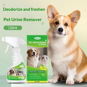 पालतू डिओडोरेंट तरल इनडोर मूत्र प्रेषण स्वाद अपघटन कुत्ते बिल्ली गंध यौगिक वायु ताज़ा स्प्रे - Product Image 3