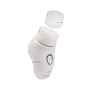 Facial Cleansing <b>Brush</b> Sonic Electric Silicone Deep Cleansing For Sensitive Oily Skin White Battery <b>Powered</b> OEM - Product Image 2