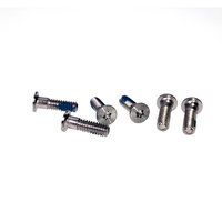 Micro-vis nervurée torx -CD à tête plate de haute précision M1.0 M1.2 M1.4 M1.6 pour montres, téléphones mobiles, ordinateurs portables et ordinateurs