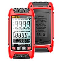 SZ02 Multimeter Digital cerdas, rentang otomatis 9999 hitungan NCV pengukur Universal genggam multifungsi Voltmeter Ammeter