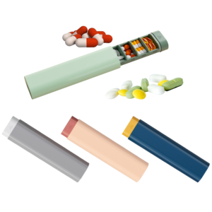 Pastillero Personalizable de Fábrica al por Mayor, Estuche de Viaje para Pastillas sin BPA, Organizador de Pastillas de Plástico Bonito para 7 Días Disponible - Product Image 1