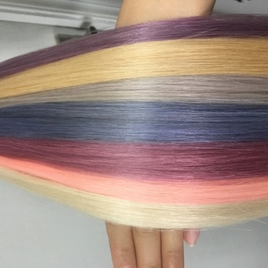 Slim intrecciare i <span class=keywords><strong>capelli</strong></span> della corea Twin double Tip Extensions Snap Extension Twins Cotton Double Row Thread In trama coreano annodato - Product Image 3